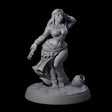 Captivating Tavern Dancer Miniature for Dungeons and Dragons, Pathfinder or other TTRPGs
