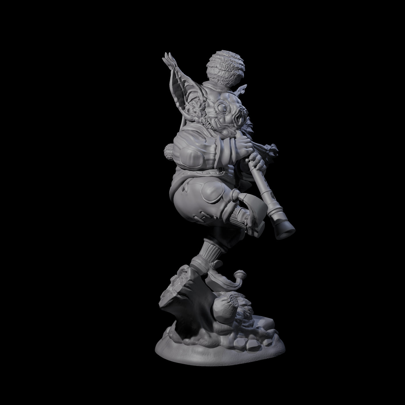 Captivating Woodgrue Miniature for Dungeons and Dragons, Pathfinder or other TTRPGs