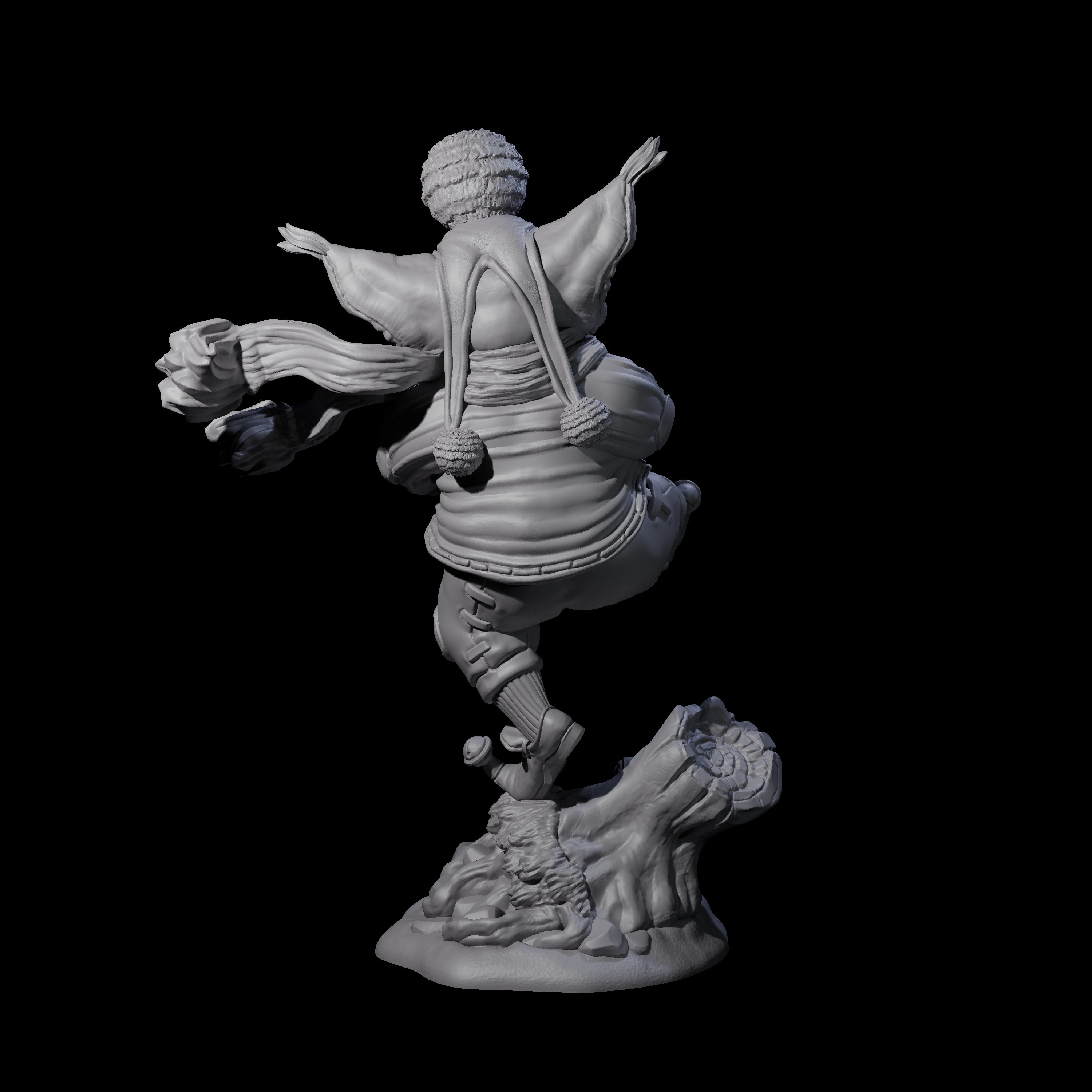 Captivating Woodgrue Miniature for Dungeons and Dragons, Pathfinder or other TTRPGs
