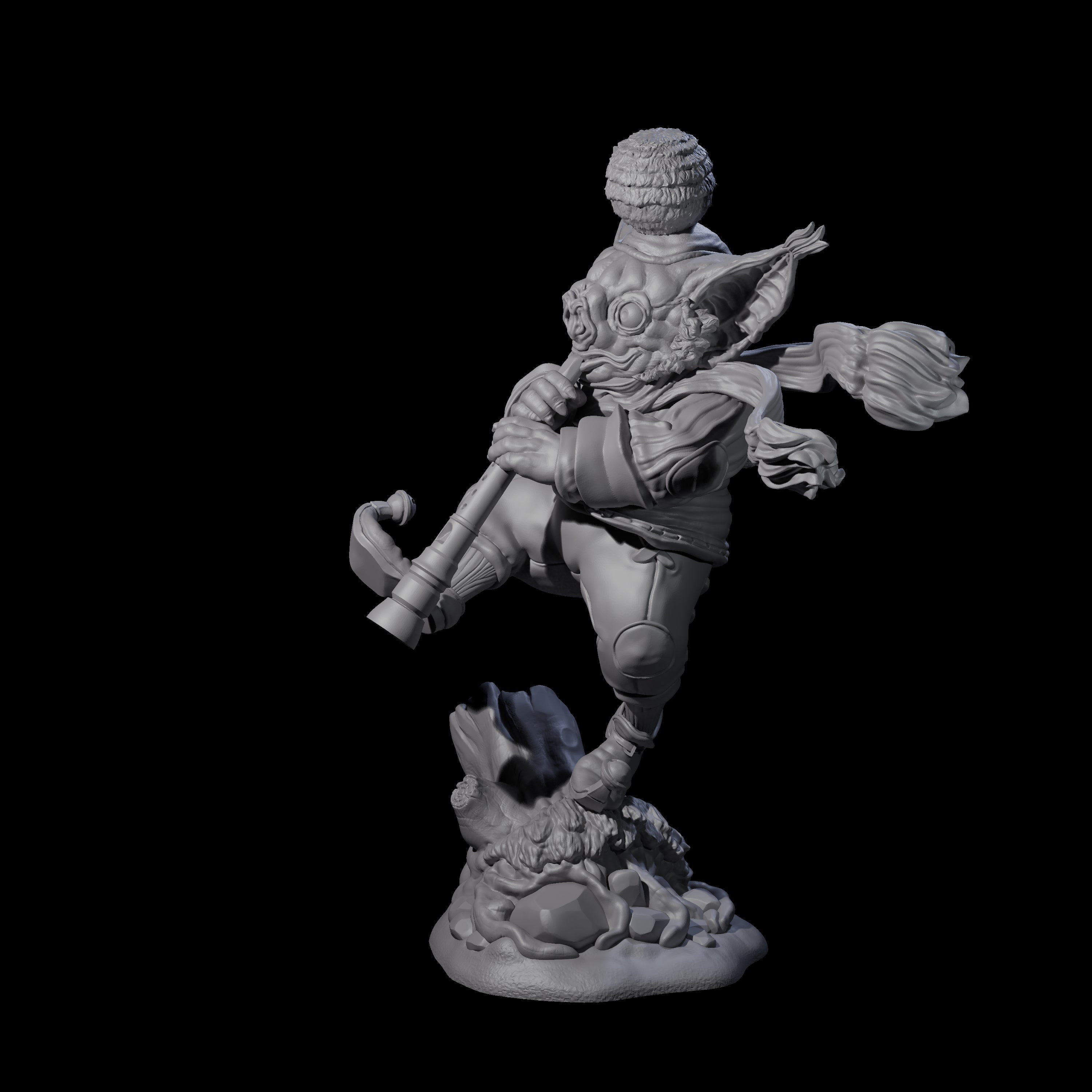 Captivating Woodgrue Miniature for Dungeons and Dragons, Pathfinder or other TTRPGs