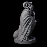 Capturing Krampus Miniature for Dungeons and Dragons, Pathfinder or other TTRPGs