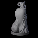 Capturing Krampus Miniature for Dungeons and Dragons, Pathfinder or other TTRPGs