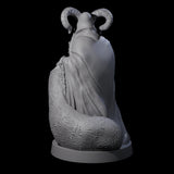 Capturing Krampus Miniature for Dungeons and Dragons, Pathfinder or other TTRPGs