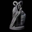 Capturing Krampus Miniature for Dungeons and Dragons, Pathfinder or other TTRPGs