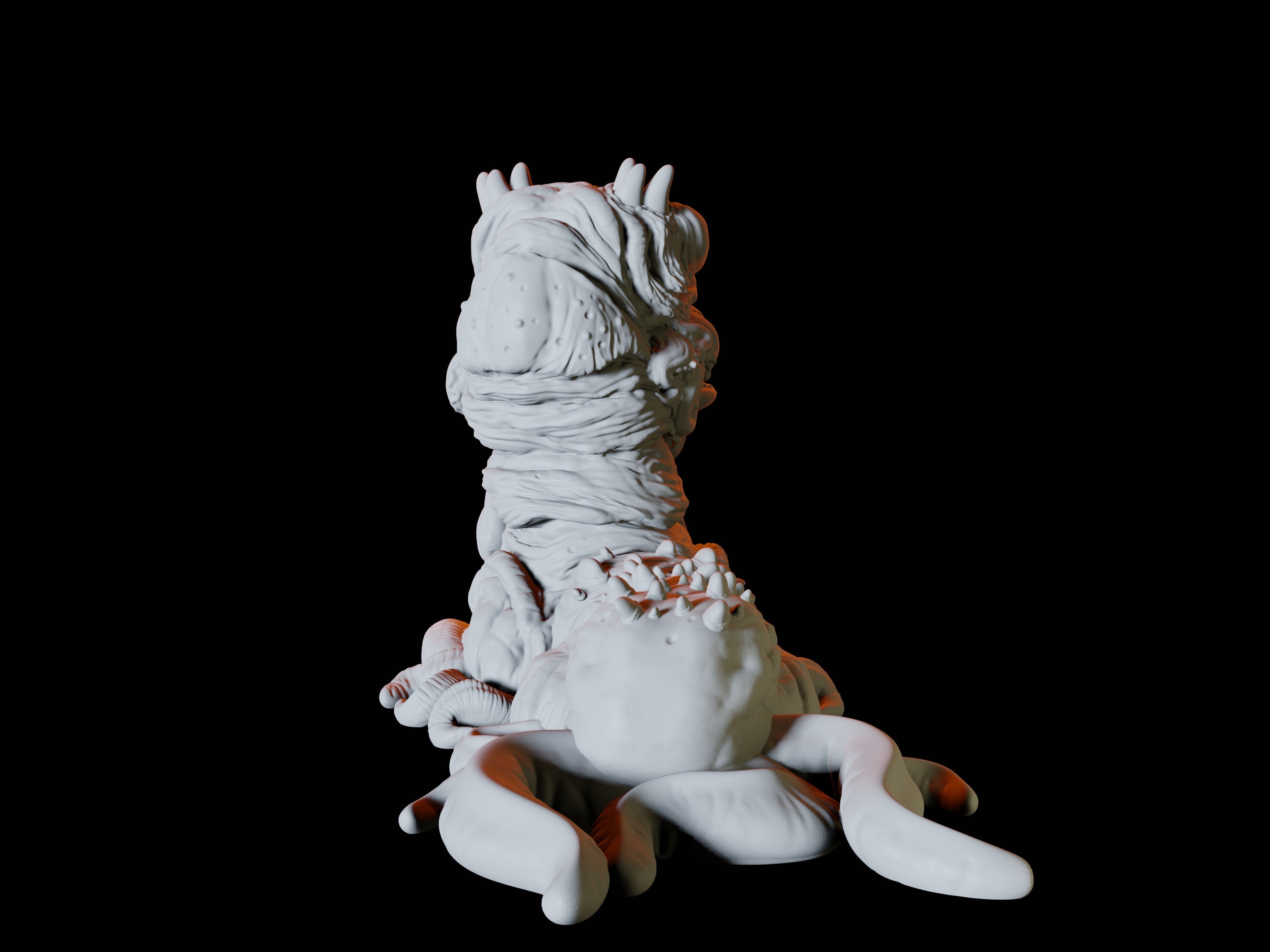 Carrion Crawler Miniature for Dungeons and Dragons - Myth Forged