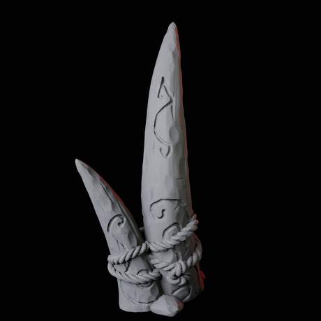 Carved Tusk A Miniature for Dungeons and Dragons, Pathfinder or other TTRPGs