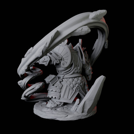 Casting Geomancer A Miniature for Dungeons and Dragons, Pathfinder or other TTRPGs