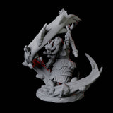 Casting Geomancer D Miniature for Dungeons and Dragons, Pathfinder or other TTRPGs