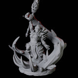 Casting Geomancer D Miniature for Dungeons and Dragons, Pathfinder or other TTRPGs