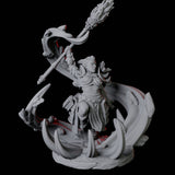 Casting Geomancer D Miniature for Dungeons and Dragons, Pathfinder or other TTRPGs