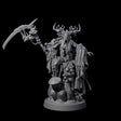 Casting Spore Priest B Miniature for Dungeons and Dragons, Pathfinder or other TTRPGs