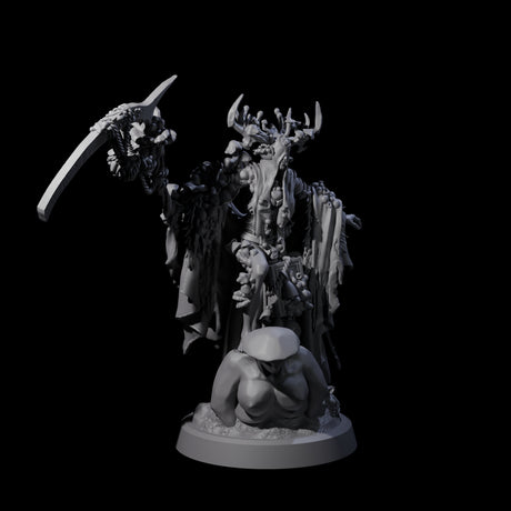 Casting Spore Priest B Miniature for Dungeons and Dragons, Pathfinder or other TTRPGs