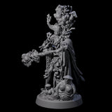Casting Spore Priest D Miniature for Dungeons and Dragons, Pathfinder or other TTRPGs