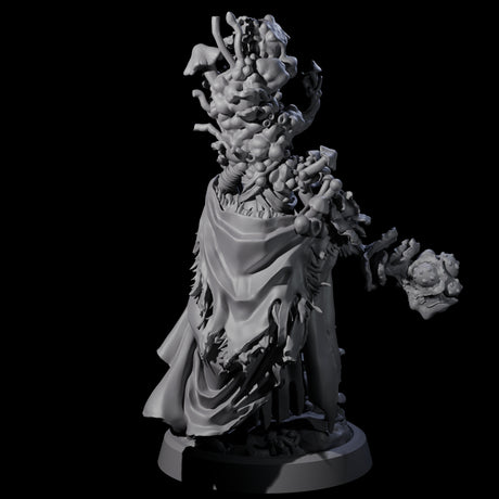 Casting Spore Priest D Miniature for Dungeons and Dragons, Pathfinder or other TTRPGs
