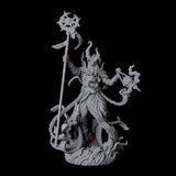 Casting Warlock Miniature for Dungeons and Dragons, Pathfinder or other TTRPGs
