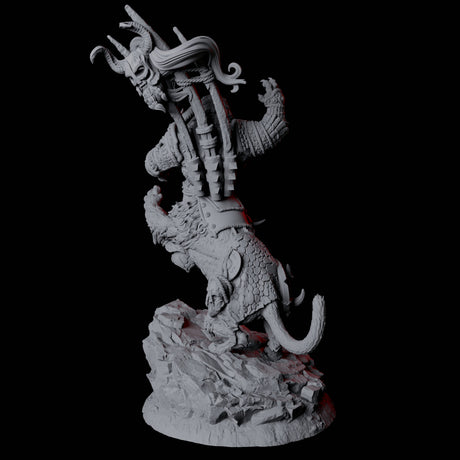 Cat Bear Centaur A Miniature for Dungeons and Dragons, Pathfinder or other TTRPGs