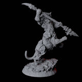 Cat Bear Centaur B Miniature for Dungeons and Dragons, Pathfinder or other TTRPGs