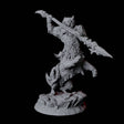 Cat Bear Centaur B Miniature for Dungeons and Dragons, Pathfinder or other TTRPGs