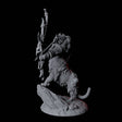 Cat Bear Centaur C Miniature for Dungeons and Dragons, Pathfinder or other TTRPGs