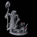 Cat Bear Centaur D Miniature for Dungeons and Dragons, Pathfinder or other TTRPGs