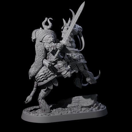 Cavalry of the Golden Circle C Miniature for Dungeons and Dragons, Pathfinder or other TTRPGs