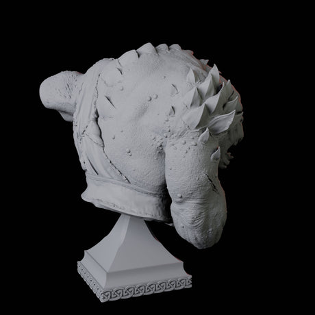 Cave Troll Bust Miniature for Dungeons and Dragons, Pathfinder or other TTRPGs