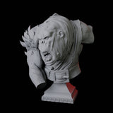 Cave Troll Bust Miniature for Dungeons and Dragons, Pathfinder or other TTRPGs