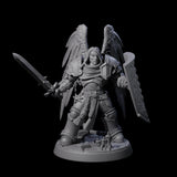 Celestial Foot Solider A Miniature for Dungeons and Dragons, Pathfinder or other TTRPGs