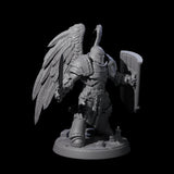 Celestial Foot Solider A Miniature for Dungeons and Dragons, Pathfinder or other TTRPGs
