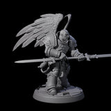 Celestial Foot Solider B Miniature for Dungeons and Dragons, Pathfinder or other TTRPGs