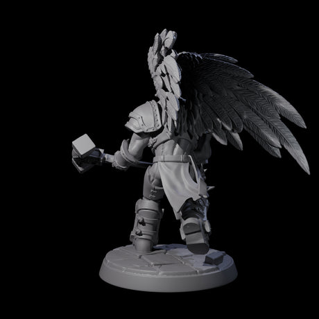 Celestial Foot Solider D Miniature for Dungeons and Dragons, Pathfinder or other TTRPGs