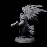 Celestial Foot Solider D Miniature for Dungeons and Dragons, Pathfinder or other TTRPGs
