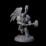 Celestial Foot Solider D Miniature for Dungeons and Dragons, Pathfinder or other TTRPGs