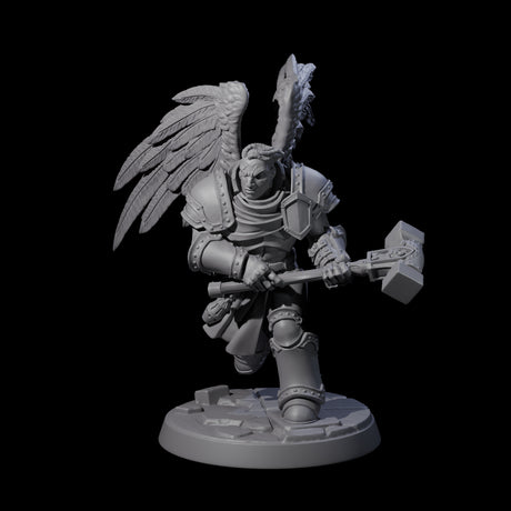 Celestial Foot Solider D Miniature for Dungeons and Dragons, Pathfinder or other TTRPGs