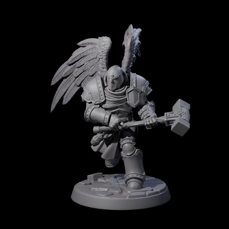 Celestial Foot Solider D Miniature for Dungeons and Dragons, Pathfinder or other TTRPGs