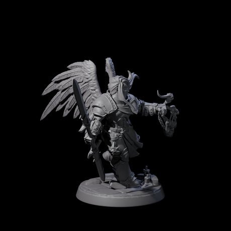 Celestial Foot Solider E Miniature for Dungeons and Dragons, Pathfinder or other TTRPGs
