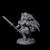 Celestial Foot Solider E Miniature for Dungeons and Dragons, Pathfinder or other TTRPGs