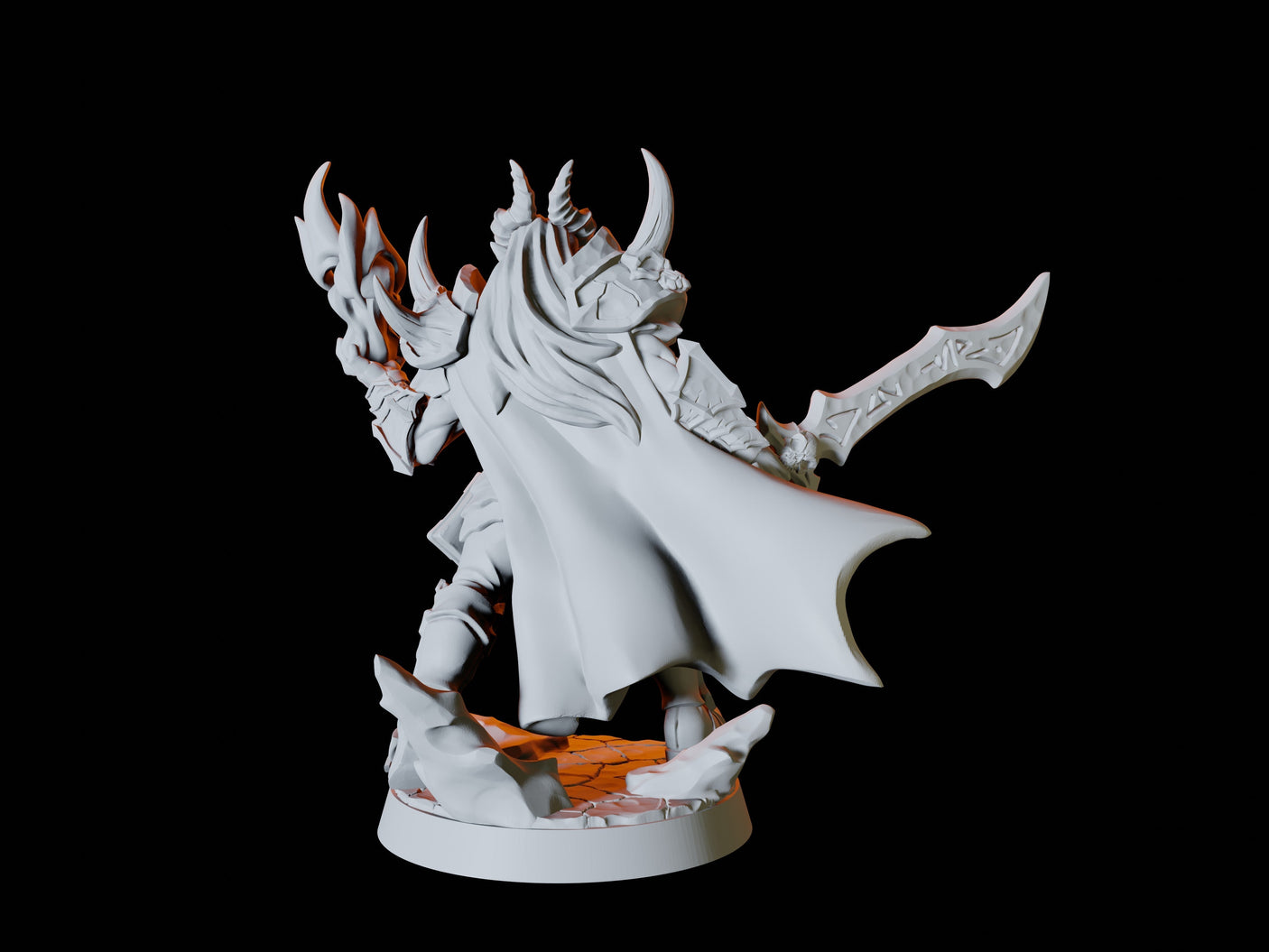 Chain Devil Miniature for Dungeons and Dragons, Pathfinder or other TTRPGs