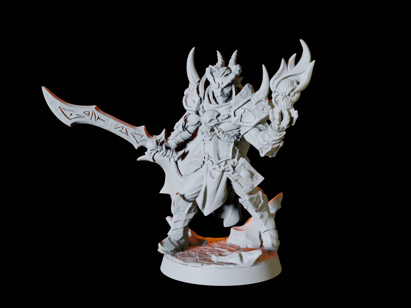 Chain Devil Miniature for Dungeons and Dragons, Pathfinder or other TTRPGs