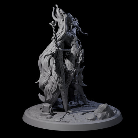 Chainbound Kyton Priestess A Miniature for Dungeons and Dragons, Pathfinder or other TTRPGs