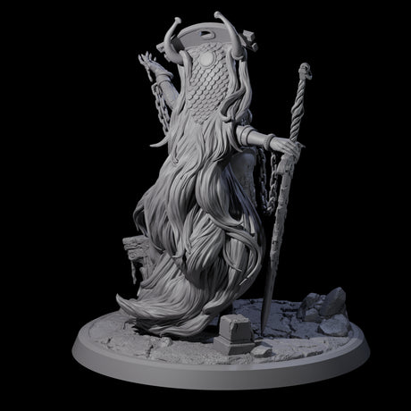 Chainbound Kyton Priestess A Miniature for Dungeons and Dragons, Pathfinder or other TTRPGs