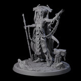 Chainbound Kyton Priestess A Miniature for Dungeons and Dragons, Pathfinder or other TTRPGs