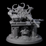 Chainbound Kyton Priestess B Miniature for Dungeons and Dragons, Pathfinder or other TTRPGs