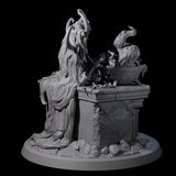 Chainbound Kyton Priestess B Miniature for Dungeons and Dragons, Pathfinder or other TTRPGs