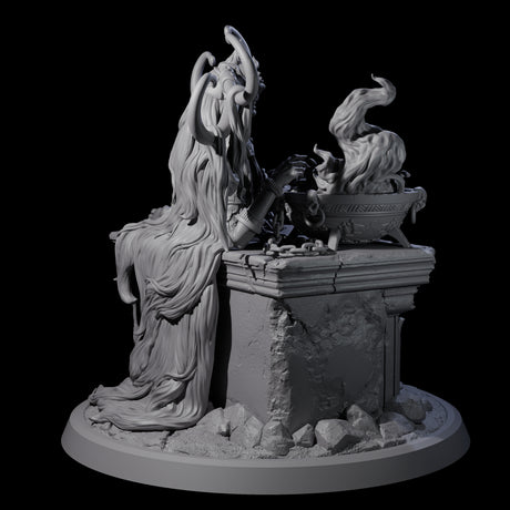 Chainbound Kyton Priestess B Miniature for Dungeons and Dragons, Pathfinder or other TTRPGs