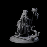 Chainbound Kyton Priestess C Miniature for Dungeons and Dragons, Pathfinder or other TTRPGs
