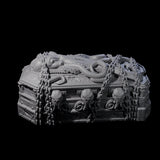 Chained Eldritch Sarcophagus Miniature for Dungeons and Dragons, Pathfinder or other TTRPGs