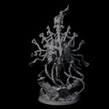 Chained Flaming Angel Miniature for Dungeons and Dragons, Pathfinder or other TTRPGs