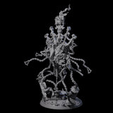 Chained Flaming Angel Miniature for Dungeons and Dragons, Pathfinder or other TTRPGs