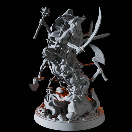 Chained Ghosts Miniature for Dungeons and Dragons, Pathfinder or other TTRPGs